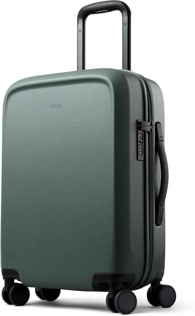 Bellroy Transit Carry-On Large (46L carry-on luggage, with hard shell and removable packing cells) - Everglade