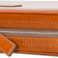 Medicine Handmade Leather Cable Organizer Bag – Full-Grain Leather Travel Tech Case for Cords, Chargers & Accessories – Zippered Storage for Men & Women (Tan)