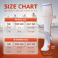Kickticks 4 Pairs Compression Socks for Woman & Man Unisex 20-30mmHg Knee high Plus Size Wide Calves for Flying Running…