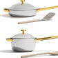 Our Place Titanium Pro Mini Cookware Duo – Always Pan & Perfect Pot with Nonstick No-Coating Technology | Tri-Ply Titanium & Stainless Steel | Safe for Oven, Induction & Cooktops up to 750°F | Gold