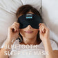 Sleep Mask Bluetooth 5.4 Headphones Soft Wireless Headband Eye Mask Blackout with Microphone (Black M)