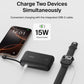 Belkin Portable Charger, Power Bank 10000 mAh with Integrated Cable - 20W Fast Charge USB-C Power Delivery, iPhone Charger - Apple iPhone 16 Series, iPad Pro, Samsung Galaxy S25, & More - Black