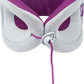 Cabeau Travel Pillow for Long Flights – Evolution X - Memory Foam Neck Support - Comfort On-The-Go for Airplane, Train, and Car (Amethyst)