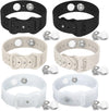Motion Sickness Bands Anti Nausea Acupressure Wristband Sea Sickness Wristbands Nausea Bands-3Pairs-Black+Starlight+Transparent