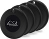 Lifetag Tracker for Android, Bluetooth Tracking Tag for Google Find My Device (Find Hub) App, Item Finder Locator for Keys, Luggage, Backpack, Purse (BLK, 4PCS)