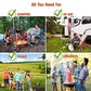 13 PC Grilling and Camping Cooking Utensils Set for The Outdoors BBQ