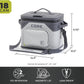 CORE Magnetic Leak Proof Soft Cooler with Waterproof Zipper | Insulated Bag Portable Ice Chest Box | Best Soft Cooler for Food & Beverages for Tailgating, Car Camping, Travel, and Family Beach Picnics