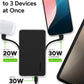 Mophie Powerstation Plus Ultra 10,000mAh Power Bank - Integrated USB-C and Lightning Cables and Foldable Wall Prongs – Fast Charging for Smartphones, Tablets, and More