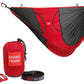 Grand Trunk ROVR Hanging Hammock Chair - Superlight & Portable Swing Chair for Camping, Travel & Backyard Lounging (Red/Crimson)