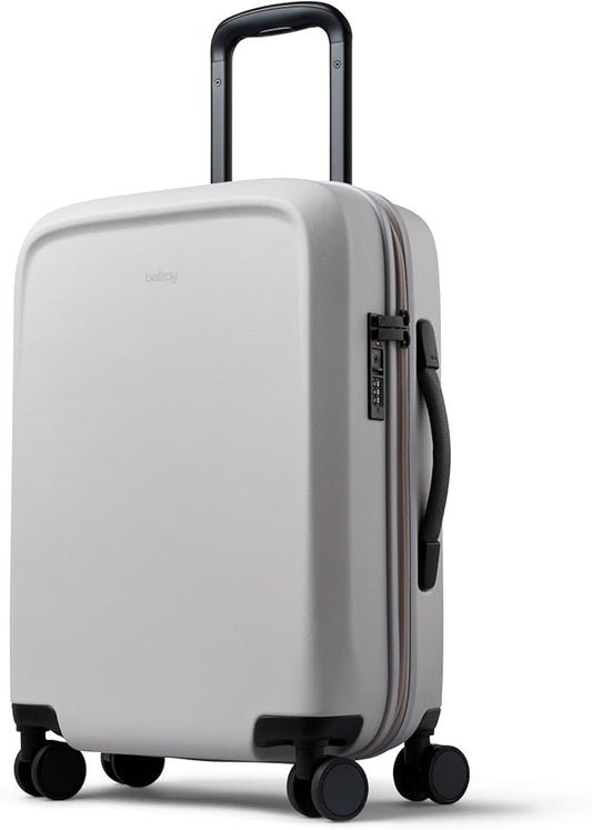 Bellroy Transit Carry-On Large (46L carry-on luggage, with hard shell and removable packing cells) - Chalk