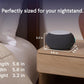 SNOOZ Smart White Noise Sound Machine - Real Fan Inside for Non-Looping White Noise, Sleep Aid for Adults, Travel, Sleeping, Bedroom, Portable, Baby Registry Essential - Charcoal