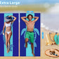 2 Pack Microfiber Lightweight Beach Towel 71"x32" Oversized Extra Large Thin Sand Free Towels Travel Swim Pool Yoga Gym Camping for Adults Women Men Beach Essentials Accessories Vacation Gift