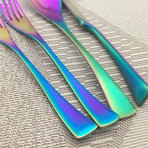 Rainbow Silverware Set