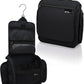 DD D&D Wanderlust D&D Hanging Travel Toiletry Bag for Men and Women - Extra Large Toiletries Organizer Kit with 10 Compartments, YKK Zippers, XXL Metal Swivel Hook, Water-Resistant Nylon