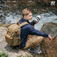 Khaki Camera Backpack