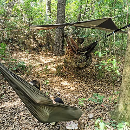 12ft Camping Double Hammock with Mosquito Net