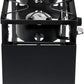 Barton Outdoor Camping Propane Double Burner Stove 2 Folding Cook Cooking Station Stand Picnic BBQ Grill 58,000 BTU, Black
