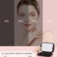 Makeup Bag With LED Mirror, Travel Makeup Bag With 3 Color Setting Light Up Mirror Cosmetic Makeup Organizer Vanity Case for Women Beauty Tools Accessories Rechargeable Makeup Travel Bag - Pink