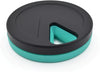 Travel RX Pill Case by Type Two Labs – Weekly 7 Day Pill Box, Compact Magnetic Organizer for Pills fits Purses or Pockets, Rugged Daily Caddy Holds Vitamins, Supplements and Medication. (Vibrant Teal)