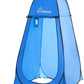 Wolfwise Pop Up Shower Tent for Camping, Portable Instant Changing Tent with Ventilation Window & Carry Bag, Privacy Bathroom Toilet for Beach & Outdoor, Width 47 ", Height 83 ", Blue