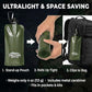 Tactiko Survival 20oz/600ml Purifying Water Bottle Filter Kit - Filter 265 Gal. Water from Rivers, Lakes & Streams - SGS Certified - UF Membrane, Activated Carbon - Camping, Hiking, Emergency (Green)