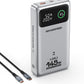 MOVE SPEED 145W Laptop Power Bank, PD 3.1 25,000mAh Fast Charging Portable Charger with 240W Type C Cable, USB C 3-Port with Digital Display Travel Outdoor Charger for iPhone, Dell, MacBook, Galaxy