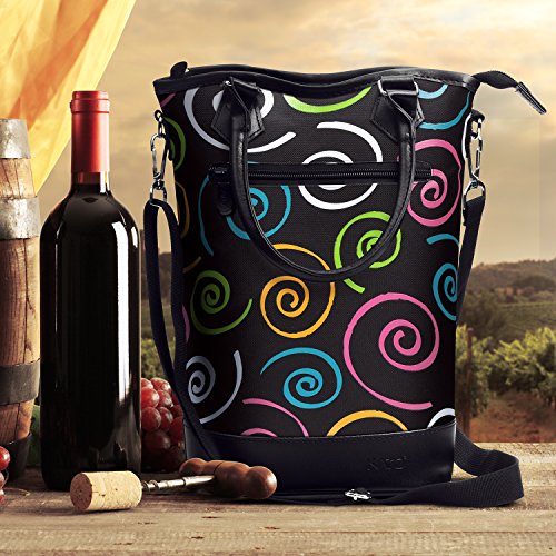 2 Bottle Wine Cooler Bag Tote
