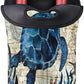 Vintage Sea Turtle 2 Bottle Wine Carrier Tote Bag Insulated Neoprene Portable Wine Cooler for Travel Picnic Beach