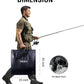Buffalo Gear Fish Tournament Weigh in Bag for Bass Fishing, Heavy Duty Fish Bag for Caught Fish Waterproof,Leakproof,Puncture Resistant