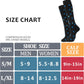Compression Socks for Women Men Circulation Knee High 8 Pairs for Nurses, Running, Travel, Athletic
