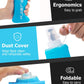 Folding Soft Flask Portable Collapsible Running Lightweight Water Bottle for Outdoor Sports,Travel with Mouthpeice Cover