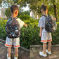 Little Kids Cartoon Backpack For 3