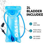 Water Buffalo Hydration Backpack - Lightweight Hydration Pack with 2L Water Bladder - Water Backpack for Hiking, Running, Biking, and Raves - Road Runner 12L Hydropack Backpack