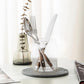 20-Piece Silverware Set for 4, High-end Everyday Flatware Set, Wood Grain Color Handles Cutlery Set, Retro Stainless Steel Forks and Spoons, Utensil Sets for Home Restaurant, Dishwasher Safe