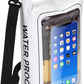 IP68 Waterproof Dry Bag, 2L - Roll Top Waterproof Pool Bag，Dry Bags for Kayaking Waterproof-w/Phone Pouch,Large Waterproof Phone Pouch,Boating & Kayak Accessories Camping (White)