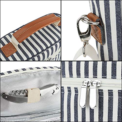 2 Bottle Wine Tote Carrier (2 Count)