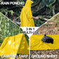 Reusable Rain Poncho for Adults