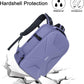 MOSISO Camera Backpack, DSLR/SLR/Mirrorless Photography Camera Bag 15-16 inch Waterproof Hardshell Case with Tripod Holder&Laptop Compartment Compatible with Canon/Nikon/Sony, Lavender Gray