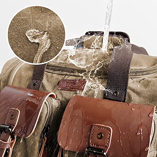 Waxed Canvas Duffle Bag