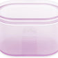 Zip Top Reusable Food Storage Bags | Large Dish [Lavender] | Silicone Meal Prep Container | Microwave, Dishwasher and Freezer Safe | Made in the USA