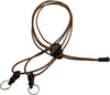 Rick Young Outdoors Premium Binocular Harness - Adjustable Chest Strap for Hunting, Birding & Hiking - Comfortable Waterproof Quick-Release System (Brown)