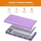 Portable Charger Power Bank 25800mAh Huge Capacity External Battery Pack Dual Output Port with LED Status Indicator Power Bank for iPhone, Samsung etc