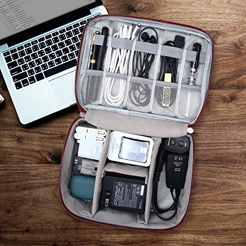 Electronics Organizer Travel Universal Cable Organizer Bag Waterproof Electronics Accessories Storage Cases for Cable