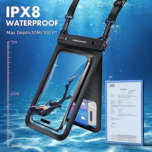 IPX8 Waterproof Phone Pouch 2 (2 Count)