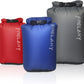 Frelaxy Dry Bag 3-Pack/5-Pack, Ultralight Dry Sack, Outdoor Bags Keep Gear Dry for Hiking, Backpacking, Kayaking, Camping, Swimming, Boating