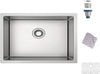 TORVA 30-Inch Undermount Kitchen Sink, Premium 304 Stainless Steel Bar Sink - 10 Inches Deep Basin Single Bowl Sink