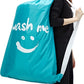 HOMEST 2 Pack XL Wash Me Travel Laundry Bag, Machine Washable Dirty Clothes Organizer, Large Enough to Hold 4 Loads of Laundry, Easy Fit a Laundry Hamper or Basket