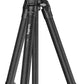 SmallRig Portable Carbon Fiber Travel Tripod Kit, 61.8'' Video Camera Tripod Monopod Video Head, Built-in QR Plate for Arca, Switchable Centre Column, Max Load 3kg / 6.6lb for Cameras, DSLR