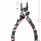 danco duffy 7.5-inch Fishing Pliers with Replaceable Line Cutters, Aircraft Grade Aluminum Fishing Gear, Saltwater Resistant Fishing Tools, Rubberized Paint Coating (USA)