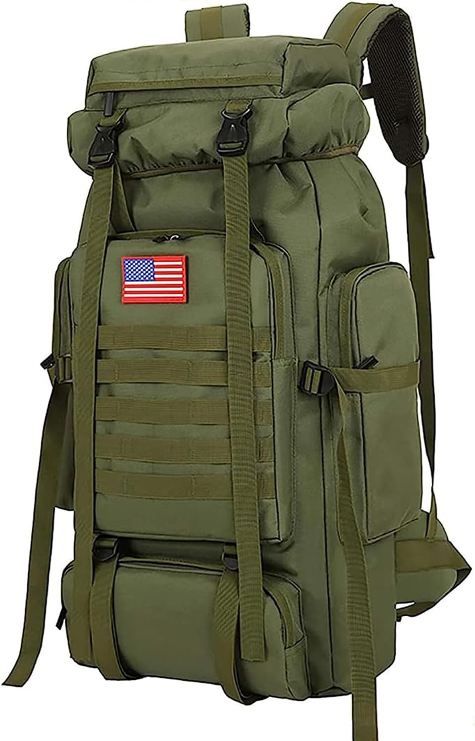 King'sGuard 70L Camping Hiking Backpack Tactical Backpack Military Molle Rucksack Backpack for Outdoor - Roamly
